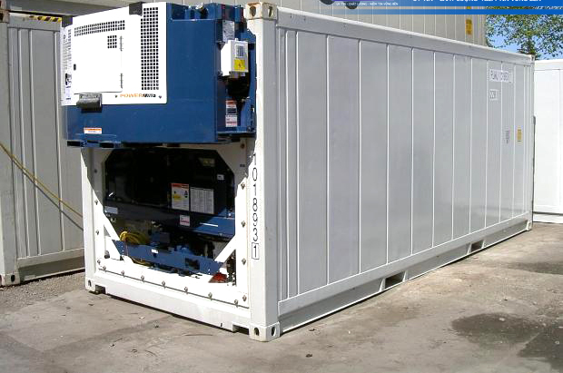 Lắp máy lạnh container