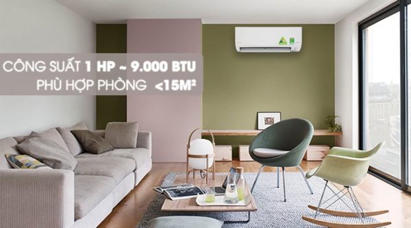 Cách chọn ngựa của máy lạnh Daikin cho phòng ngủ