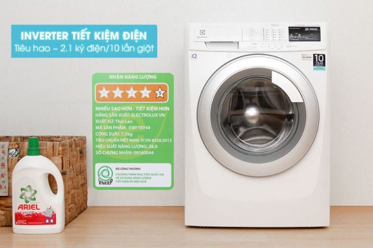 Máy giặt Electrolux Inverter EWF12942 9 kg