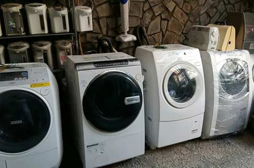 Kho máy giặt nội địa giá thợ