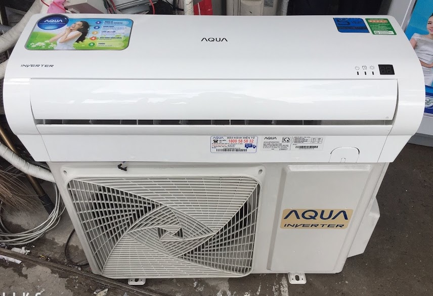 Máy Lạnh Cũ Hãng Aqua 1HP Inverter